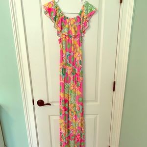 Lilly Pulitzer Maxi Dress in Ice Cream Social